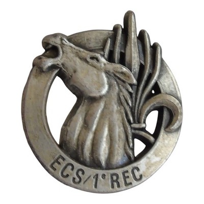 Französische Fremdenlegion 1. Foreign Cavalry Regiment Abzeichen - Insigne - DRAGO