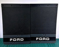 Vtg Ford Truck Mud Flaps Splash Guards 12 X 18 Rubber Plasticolor New