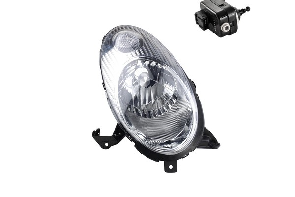 Scheinwerfer Passend FüR Nissan Micra K12 01/2003 -04/05 H4 Rechts M. Stellmotor-image