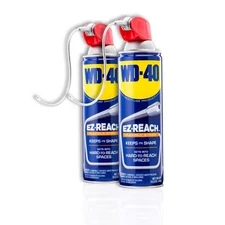 WD-40 EZ-REACH, Multi-Purpose Lubricant Spray, Flexible Straw 14.4 oz. (2 Pack)