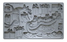 Used Once IOD Iron Orchid Designs Jingle Mould Limited Release Retired