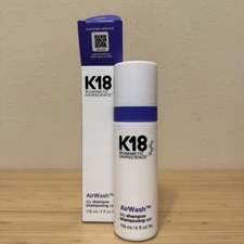 K18 AirWash Dry Shampoo 4 fl oz, Non-Aerosol