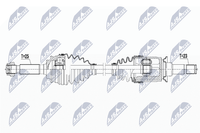 NTY Antriebswelle NPW-CH-050