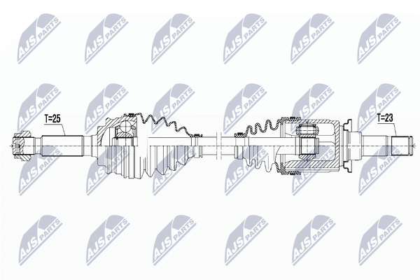 NTY Antriebswelle NPW-CH-050-image