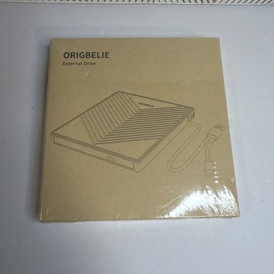 Origbelie External CD DVD Drive, Model BT669 Brand New