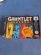ebay® Auktion 158138721915 | Nintendo 64 Gauntlet Legends OVP und Anleitung PAL Thumbnail of ebay® auction 158138721915 | Nintendo 64 Gauntlet Legends OVP und Anleitung PAL