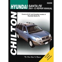 Hyundai Santa Fe 2001-2012 US USA Kanada Import Repair Manual Chilton