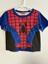 y2k Spider-Man Boys Pajama Top T-Shirt 4T