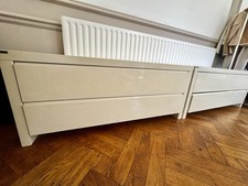 Dwell 2 Drawer High Gloss White Low Level Storage Unit (x 2)