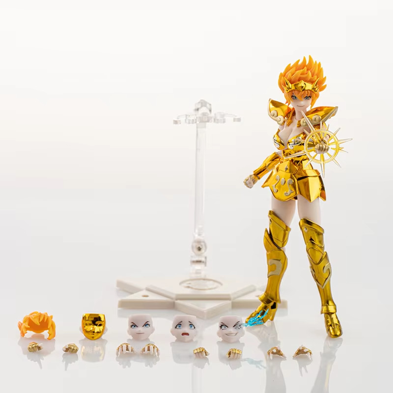 Figurine Lion Myth Cloth Ex Leo Saint Seiya Jouet Collection Or
