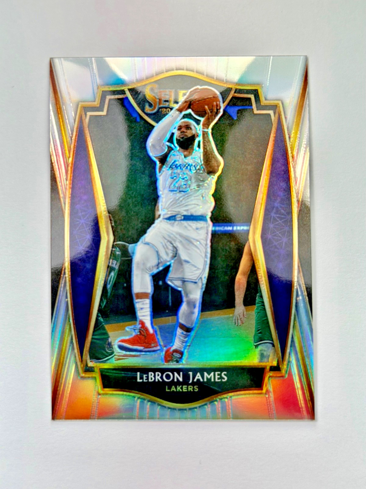 2020-21 PANINI SELECT LEBRON JAMES SILVER PRIZM #113 SSP