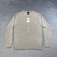Dockers Men's Diamond Pattren Crewneck Sweater