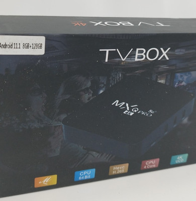 MX-PRO Android 11 TV Box 8GB/128GB 4K HD 4G/5G Dual WiFi H.265 3D IPTV