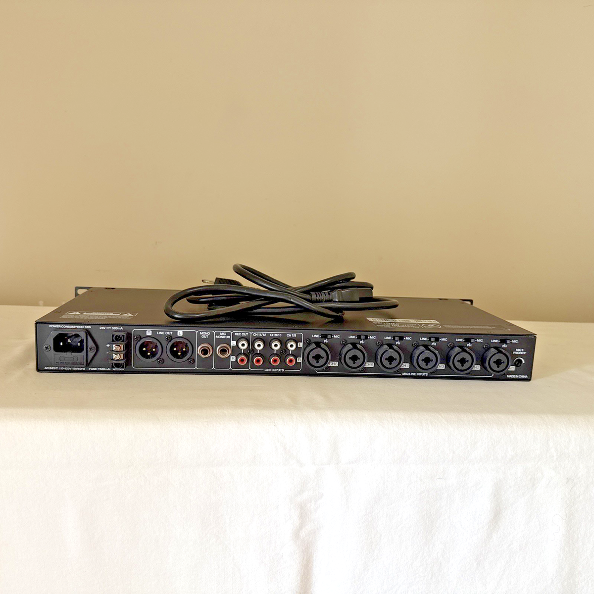 Denon DN-312X 12-Channel Line Mixer with Priority for sale online