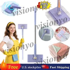 Snap Grip Mini Mop Zero Touch Hands Free Squeeze Mop Wet Dry Cleaning Dry-2026