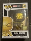VAULTED IRON SPIDER #440 MARVEL STUDIOS 1ST 10 YEARS GOLD CHROME FUNKO POP