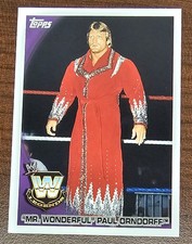 2010 Topps Paul Orndorff Legends WWE Wrestling Card #85 WWF Mr Wonderful WCW NWA