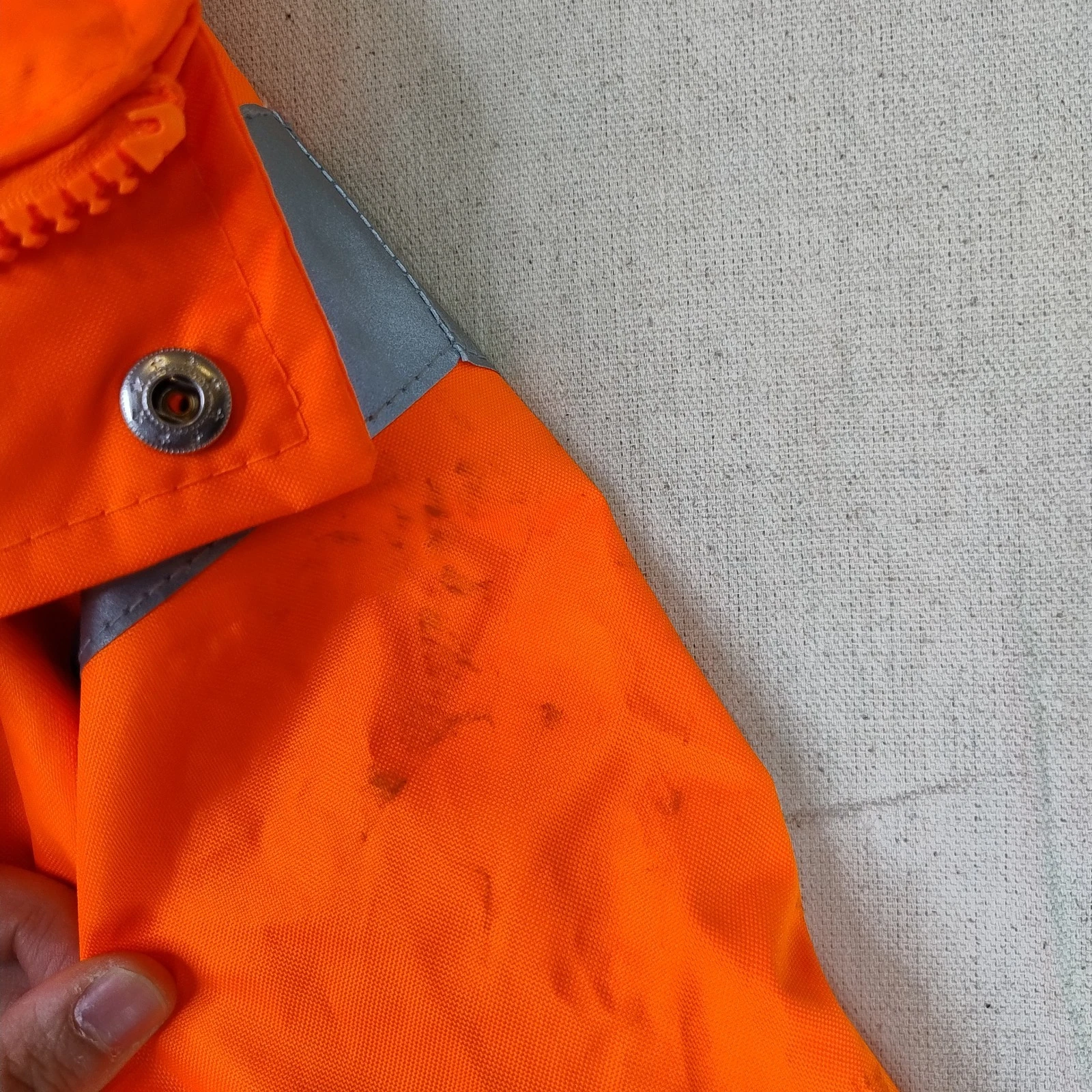 Bisley High Vis Heavy Duty Workwear Jacket Approved Standards Mens Size 2XL Poly - product detail image 6