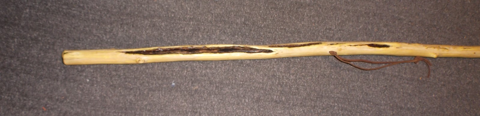 Tennessee Walking Stick- Wood Hiking Stick Staff Hike Pole Hand Carved Cane #95