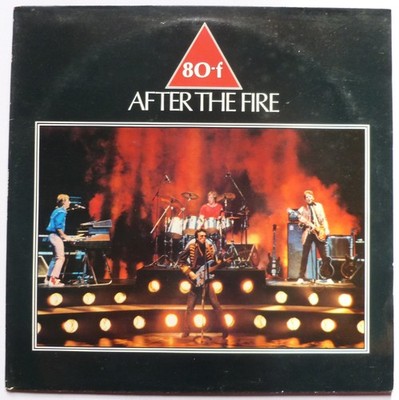 After The Fire 80-F LP Epic SEPC84545 EX/EX- 1980 with insert