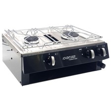 TASMAN 4500 2 BURNER HOB & GRILL HOTPLATE BOAT CARAVAN MOTORHOME COOKER TOP