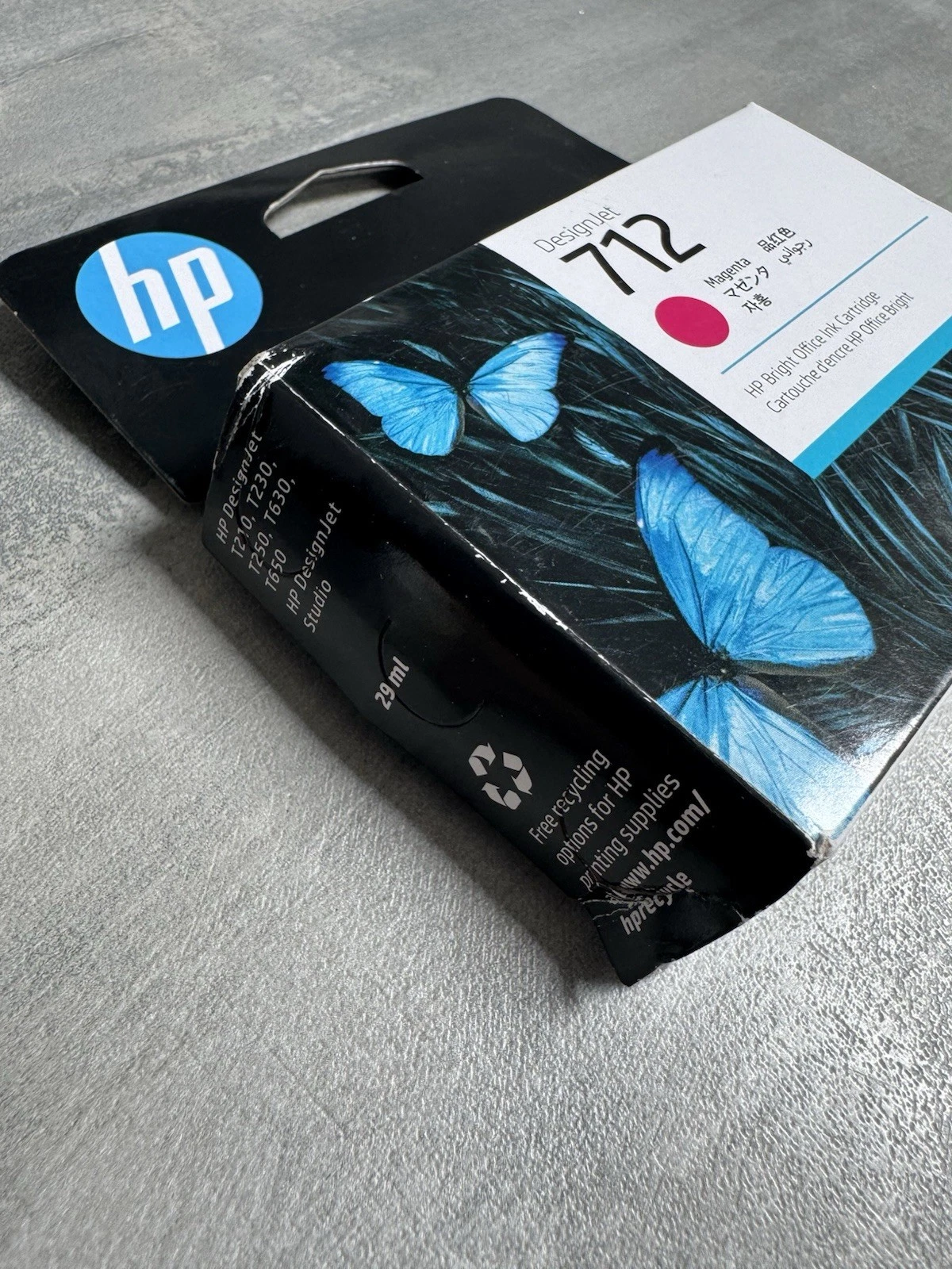 HP 712 Genuine Magenta Ink Cartridge Brand New Expiry Jun 2026 3