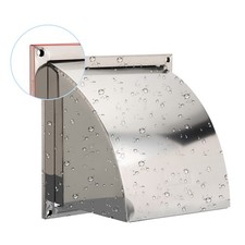 12"x12" Wall Vent Cover Outlet Grille Louvered for Kitchen