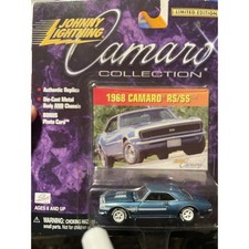 Rare Johnny Lightning Camaro Collection 1968 Rsss 396 White Lightning Chase Rare Johnny Lightning Camaro Collection 1968 Rsss 396 White Lightning Chase