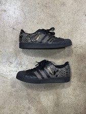 adidas Superstar Snakeskin Core Black for Sale - Authenticity Guaranteed -  eBay