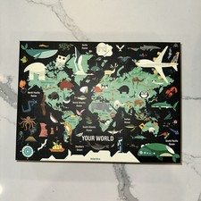 Mudpuppy Your World Map 1000 Piece Puzzle 2020