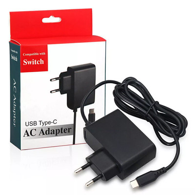 2*Für Nintendo Switch Ladegerät USB-C Ladekabel Adapter AC Netzteil Ladegeräte