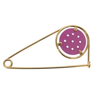7819⑥LOEWE ゴールド ブローチ LOEWE Brooch metal Gold Tone Auth 138127 | eBay