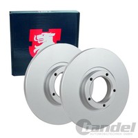 2X Jp Group Bremsscheiben Ø254Mm Voll Vorne Passend FüR Ford Transit