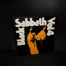 Black Sabbath vinyl LP Vol 4 Warner Bros 1972...