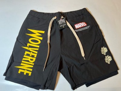 Darc Sport Marvel The Wolverine Compression Shorts Black Size M #/1000