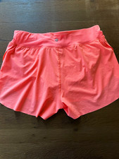 lululemon Hotty Hot Shorts Size 8 Coral Pink