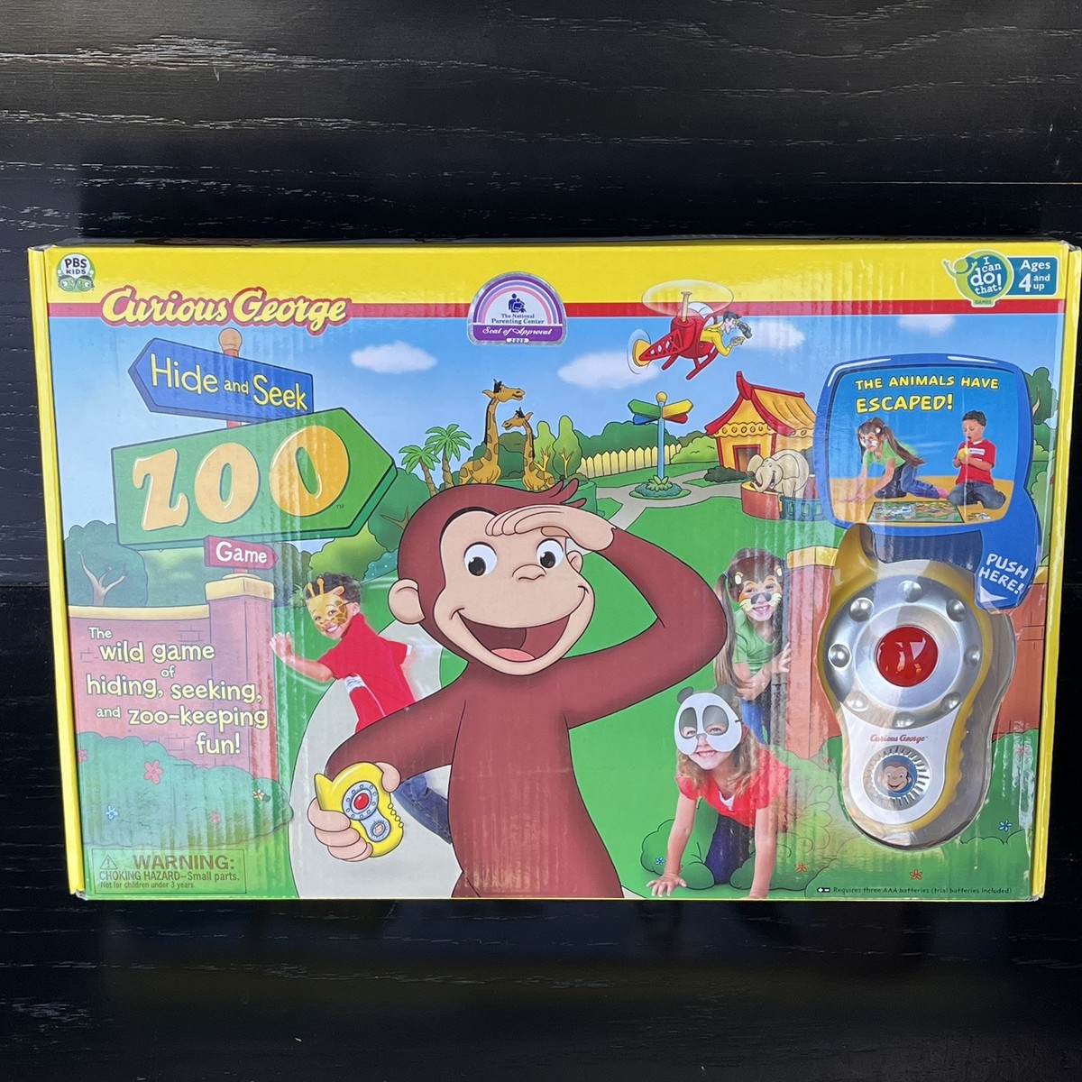 Curious George: Hide and Seek Zoo Game - 2009 - Complete - Tested