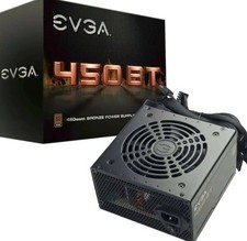 EVGA 450 BT Power Supply 80 Bronze PSU 450 WATTS Quiet Fan ATX PC Computer