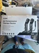 Fit King Air Compression Therapy Device FT-012A Leg Massager w/ Box TESTED WORK