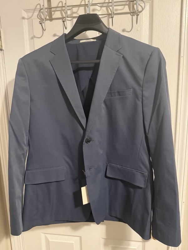 Calvin Klein Men's Sport Coat XL Slim Fit Suit Jacket