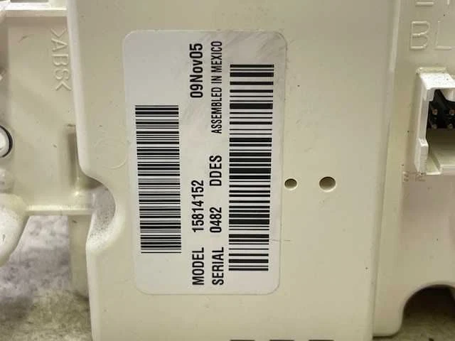 Control de clima de temperatura automático 15814152 para 05-06 GMC ENVIY b178-202050 Foto 4 de 4
