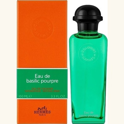 Hermes Eau De Basilic Pourpre by Hermes for Women Eau de Cologne Spray 3.3 oz