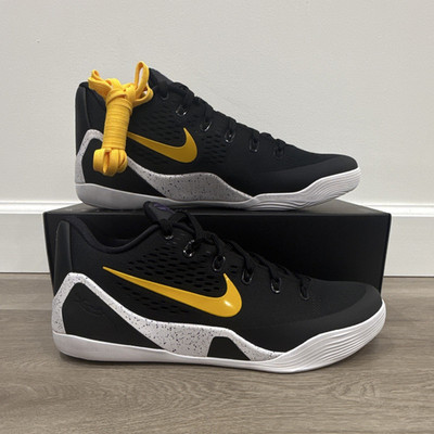 Nike Kobe 9 Elite Low EM Protro TB Lakers Away, Low Top Mesh Sneaker, no box lid