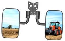 Kubota RTV Side Mirrors, 2-Pack Rearview Mirror Kit for Kubota RTV X1100C,