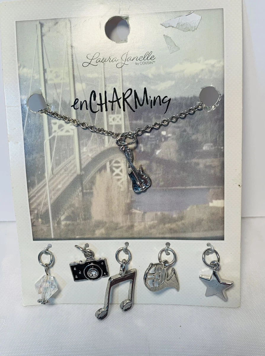 Laura Janelle necklace With 5 Charms