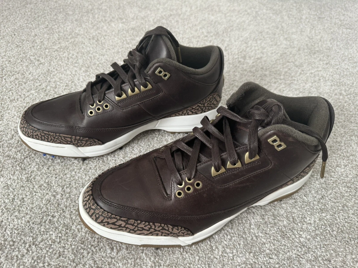 Jordan 3 Golf Premium Brown for Sale | Authenticity Guaranteed | eBay