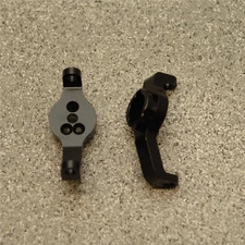 STRC ST8232BR Machined Brase Front Axle Caster Blocks (1 pair) : TRX-4 Black