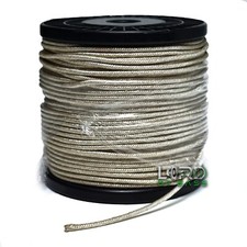 5600 Watt 1 ft 0.134" Speaker Braided Tinsel Lead Wire 3.4mm