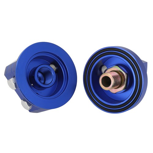Universal AN10 10 Row Engine Transmission Oil Cooler Kit & Filter Relocation Kit - Picture 12 of 12