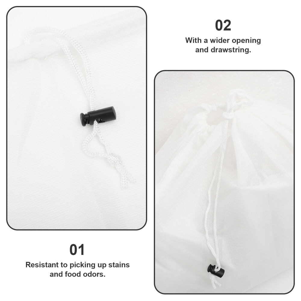 Drawstring Filter Bags Large Nut Milk Bags Brewing Wine Filter Pouch